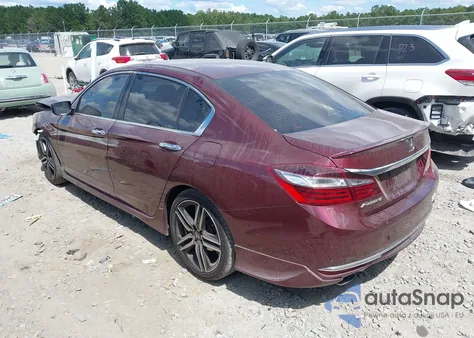 2016 Honda Accord Sport z USA, uszkodzony, nr VIN 1HGCR2F57GA052944